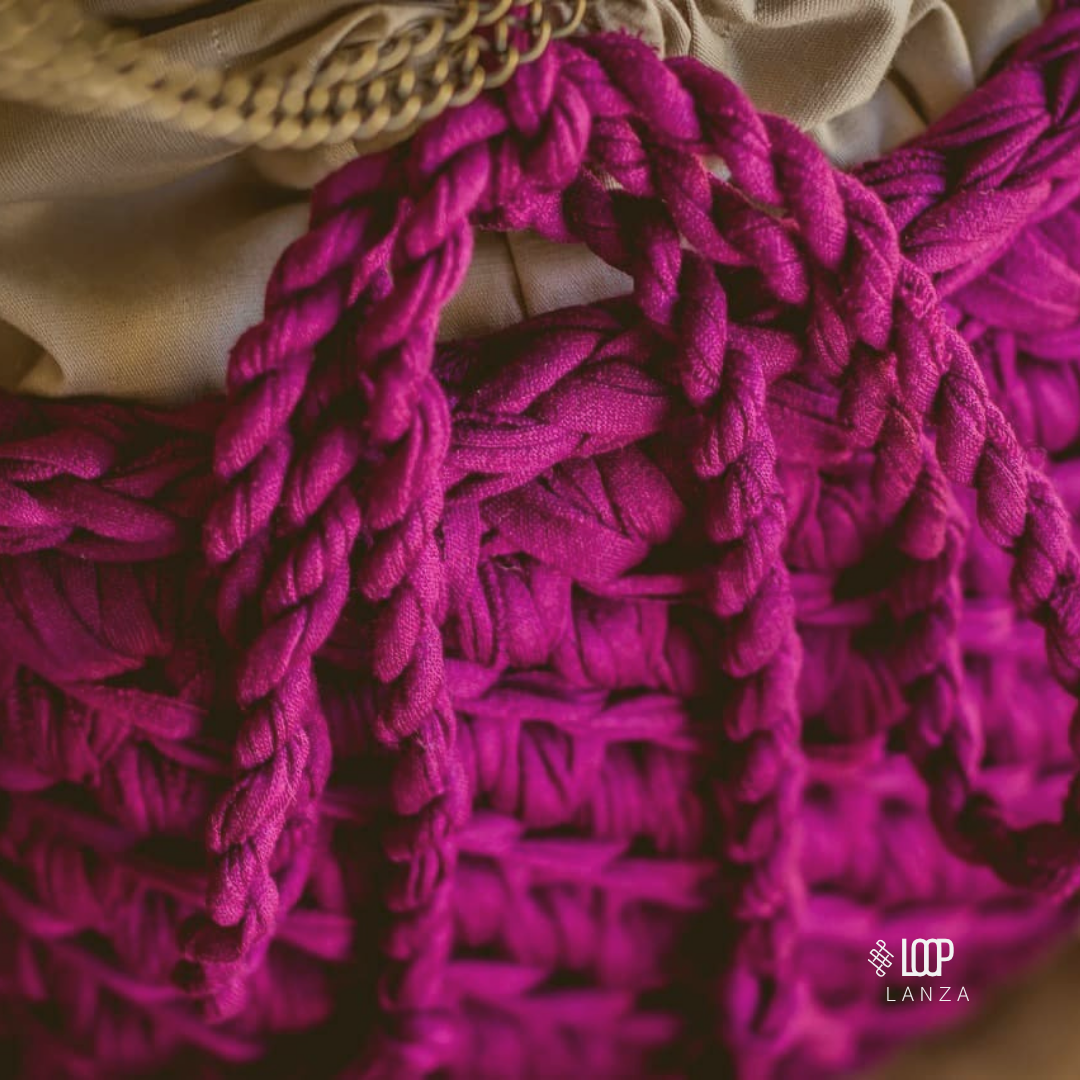 Sac à main en crochet fait main, Loop Lanza